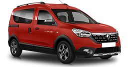 Renault Dokker Stepway Красный металлик